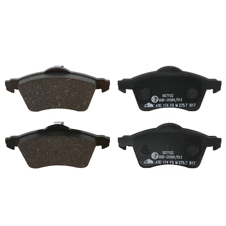 Ate Brake Pad Set, 607102 607102